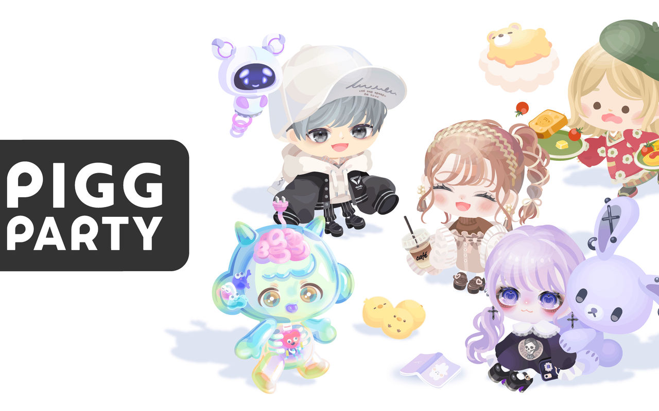 Homepage screenshot of lp.pigg-party.com