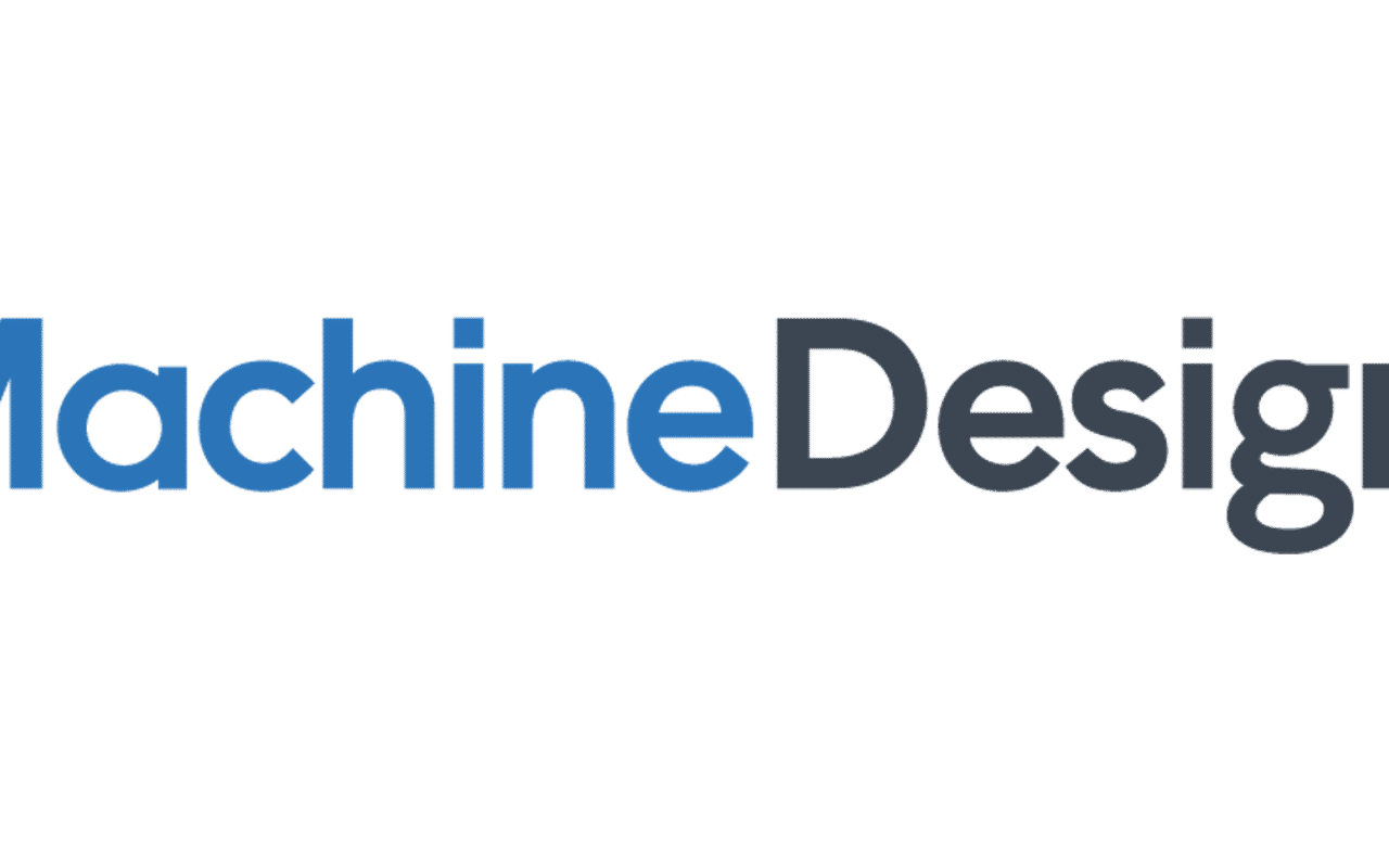 Homepage screenshot of machinedesign.com