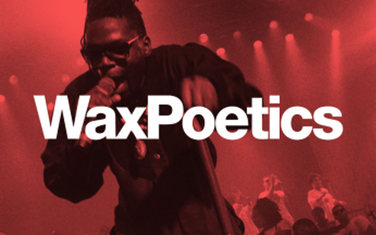 Homepage screenshot of magazine.waxpoetics.com