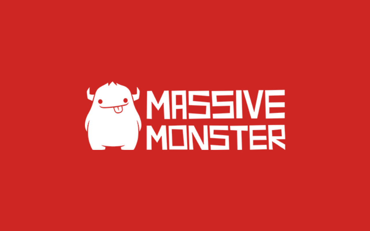 Homepage screenshot of massivemonster.com