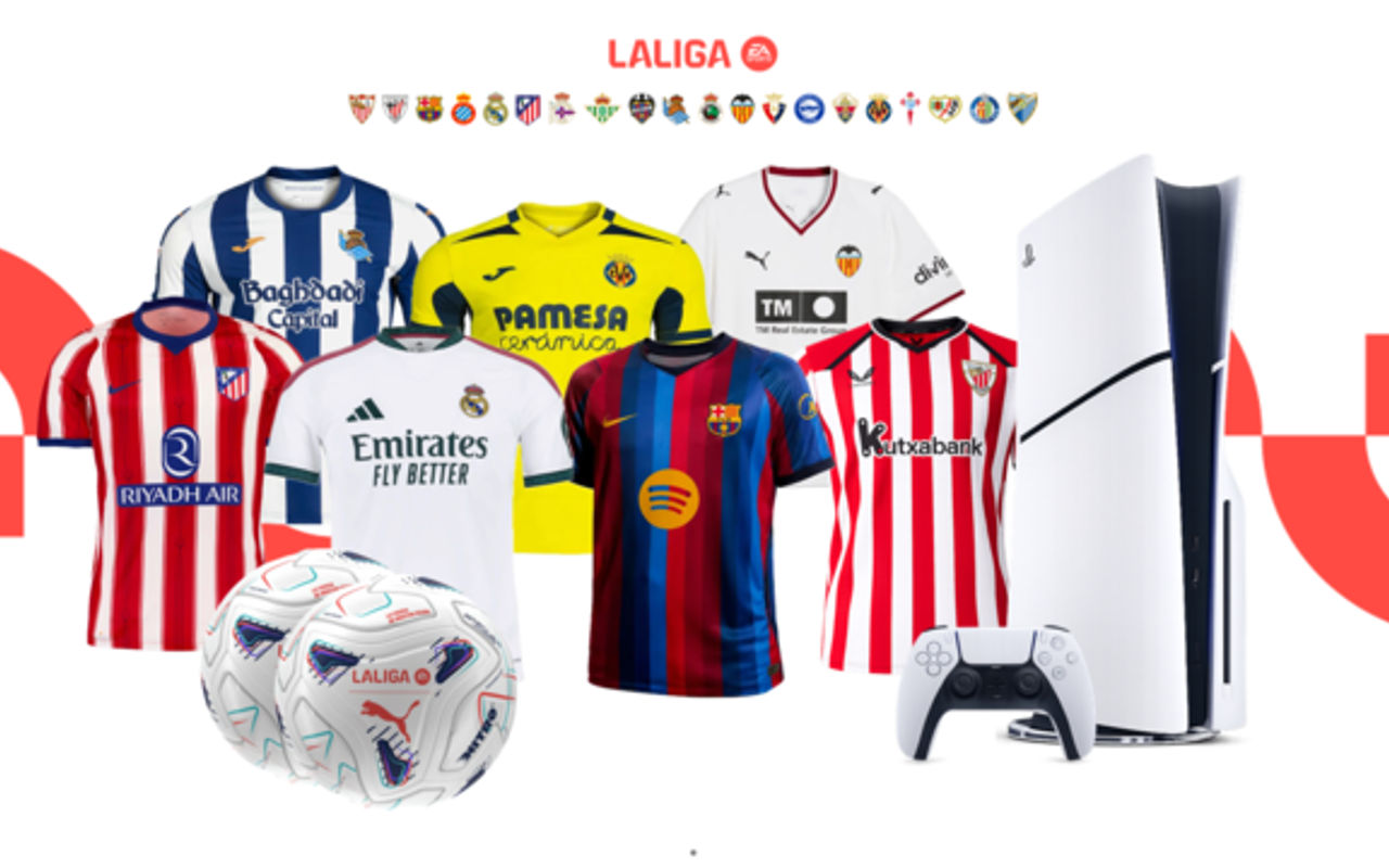 Homepage screenshot of miliga.laliga.com