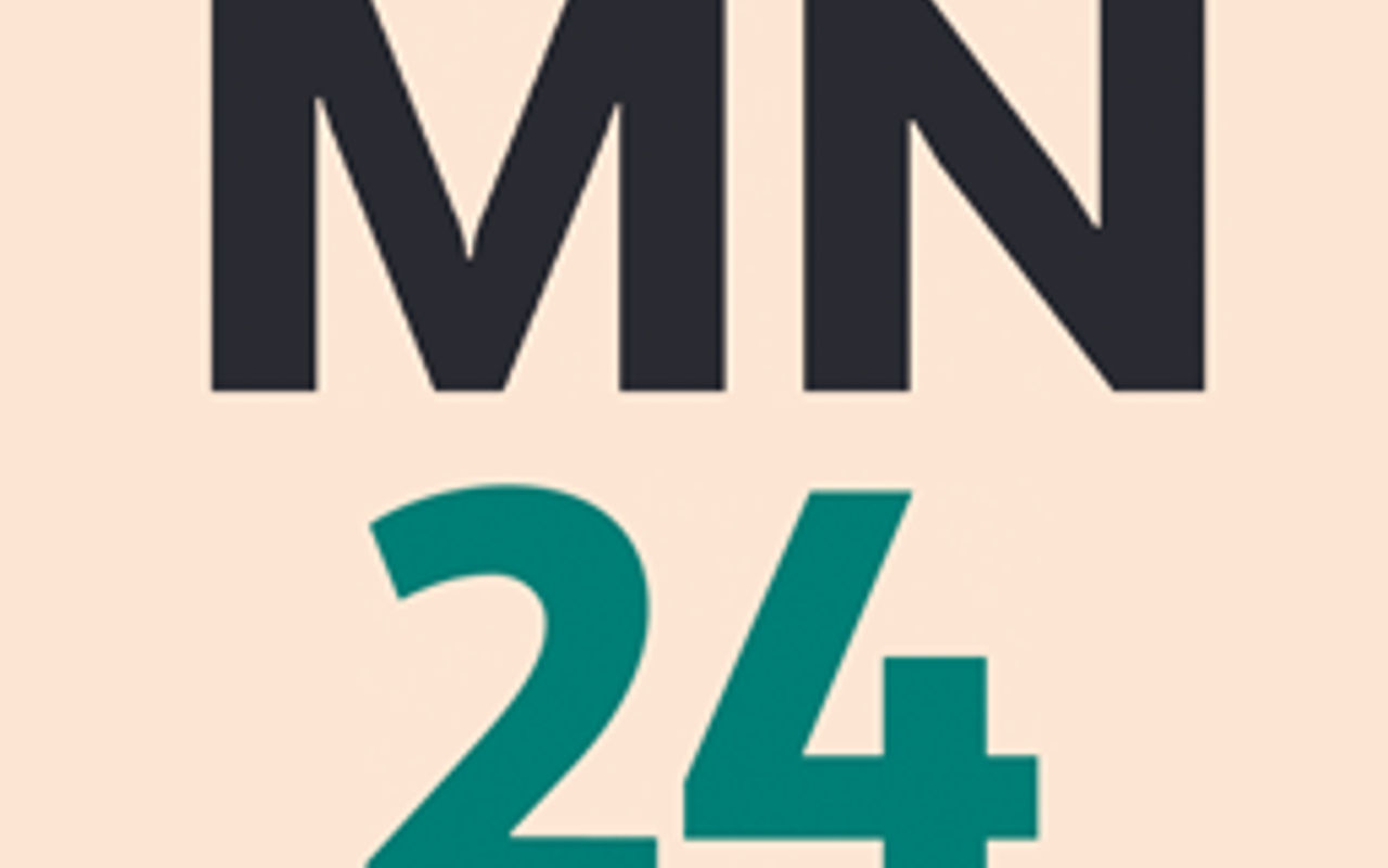 Homepage screenshot of mn24.no