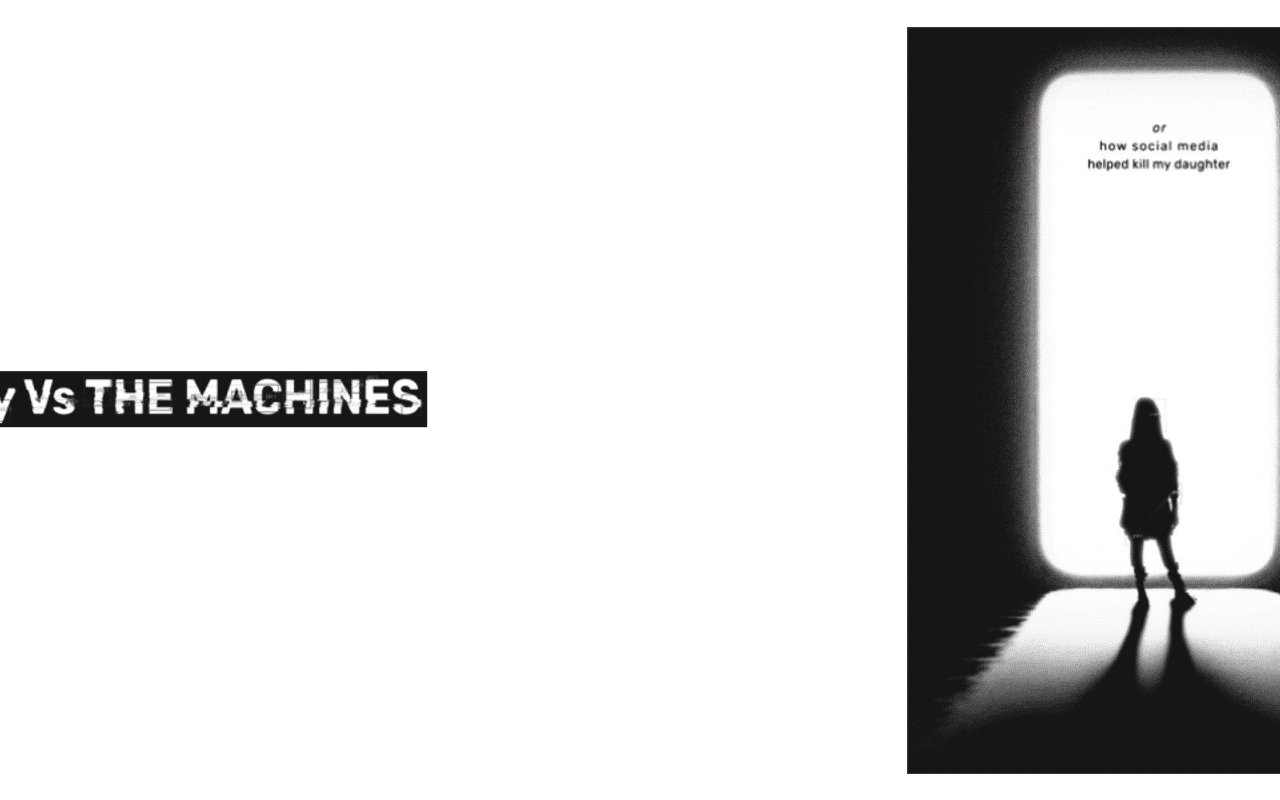 Homepage screenshot of mollyvsthemachines.com