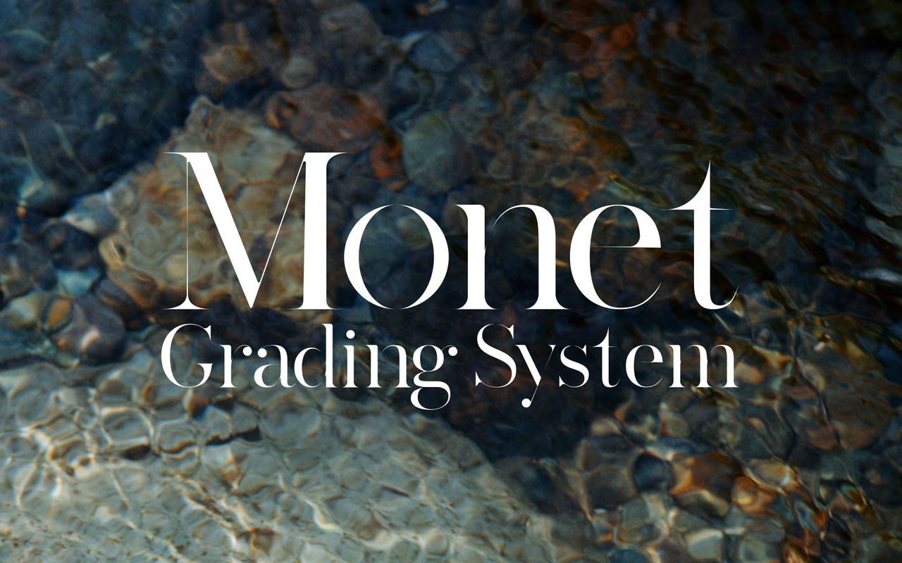 Homepage screenshot of monet-grading.studio.site