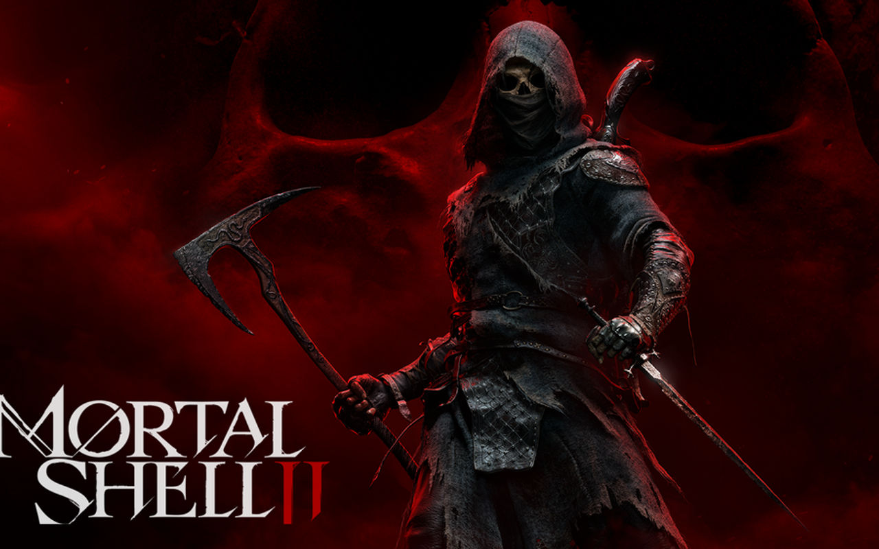 Homepage screenshot of mortalshell.com