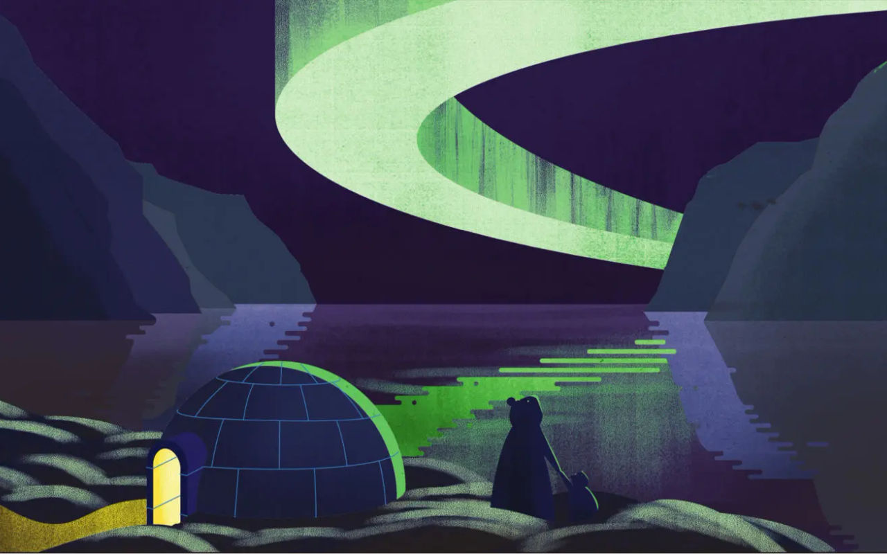 Homepage screenshot of myigloo.is
