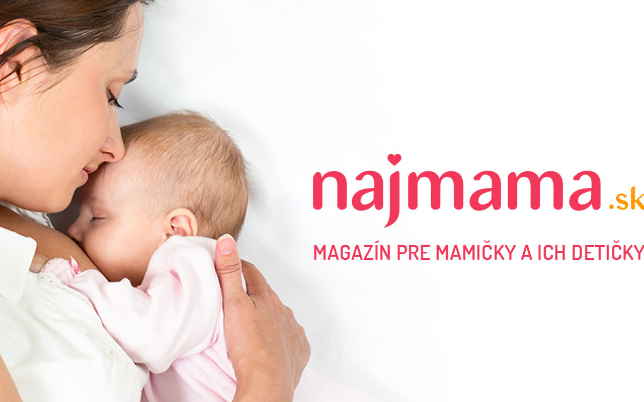 Homepage screenshot of najmama.aktuality.sk