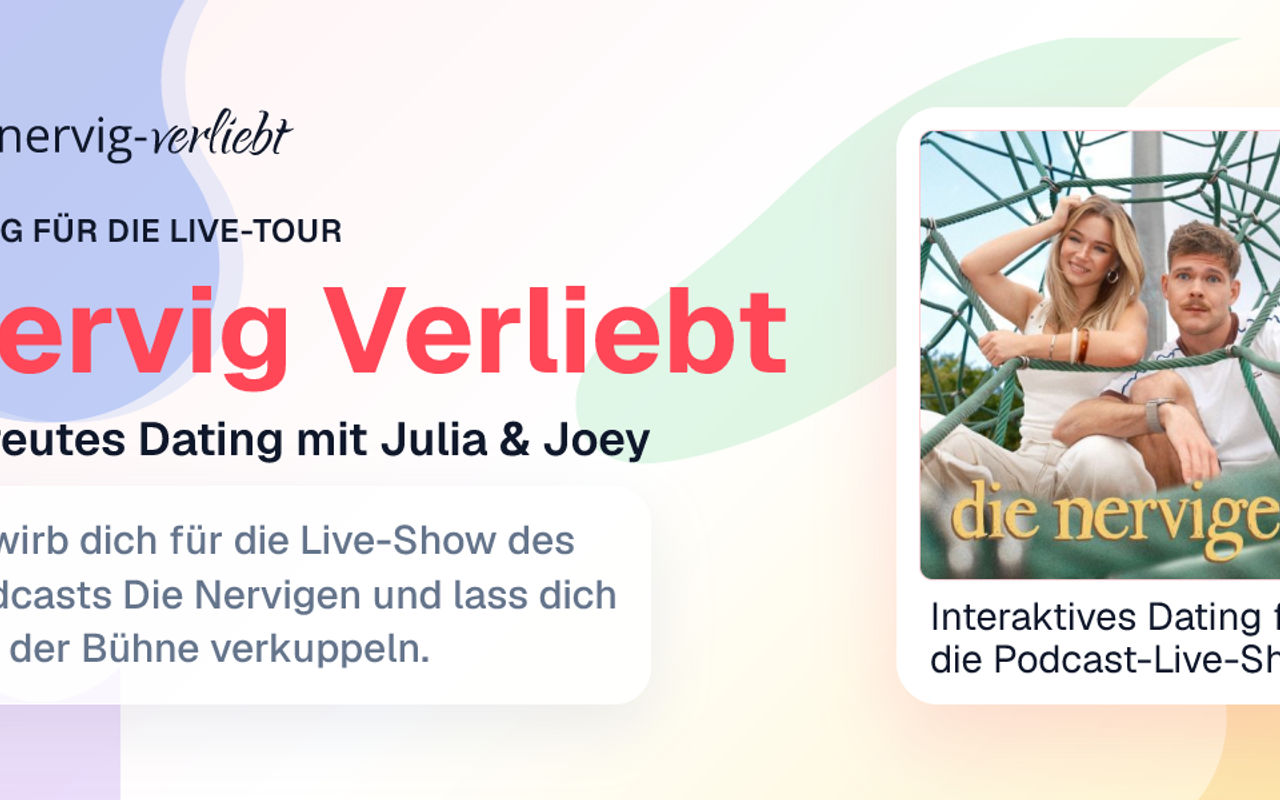 Homepage screenshot of nervig-verliebt.de