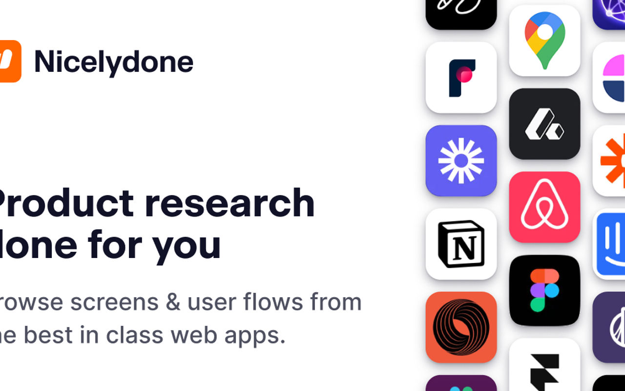 Homepage screenshot of nicelydone.club