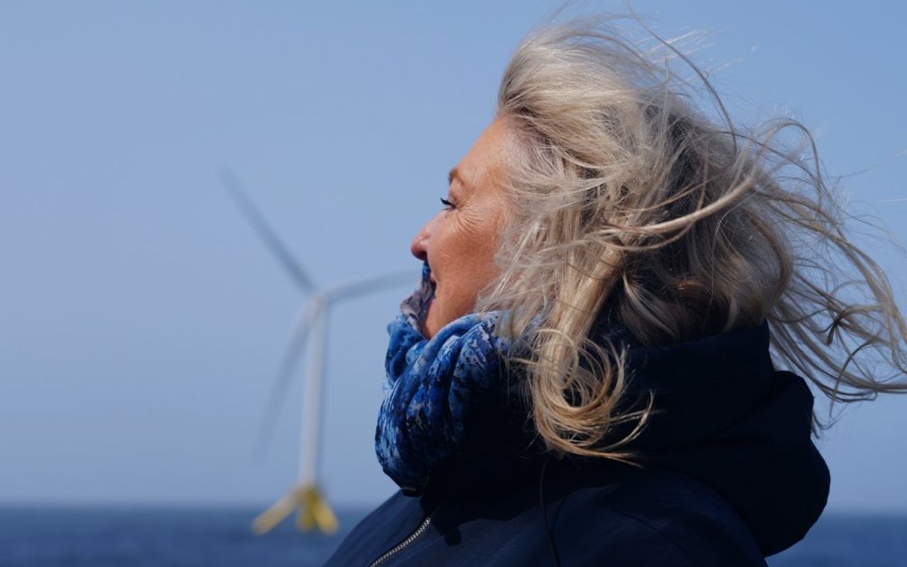 Homepage screenshot of norwegianoffshorewind.no