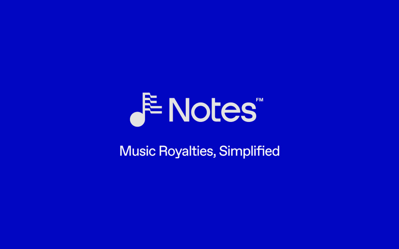 Homepage screenshot of notes.fm