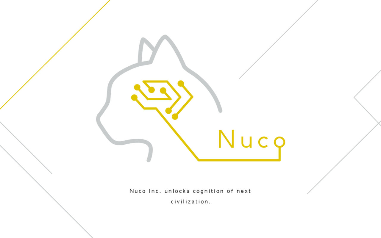 Homepage screenshot of nuco.co.jp