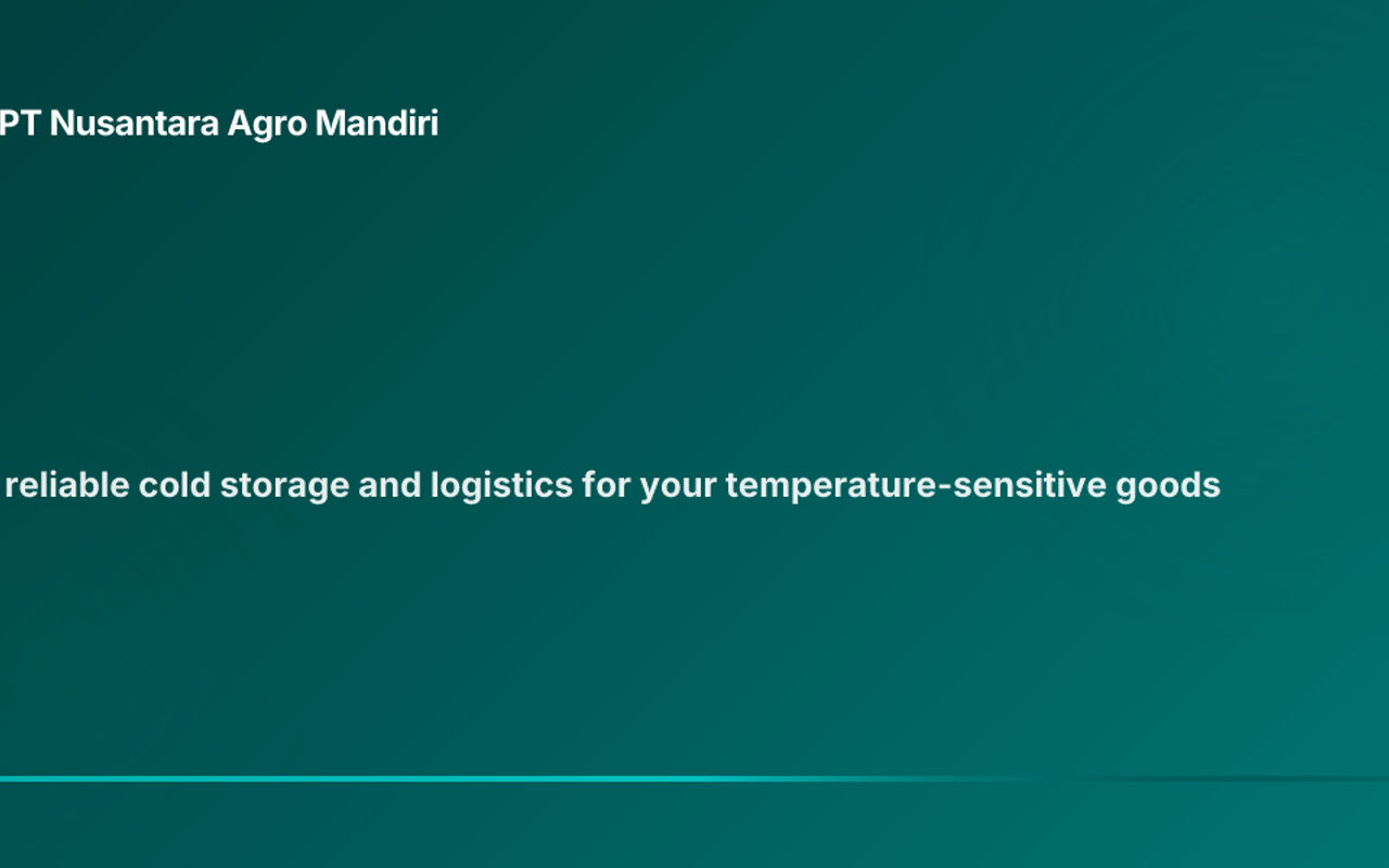 Homepage screenshot of nusantaraagromandiri.com