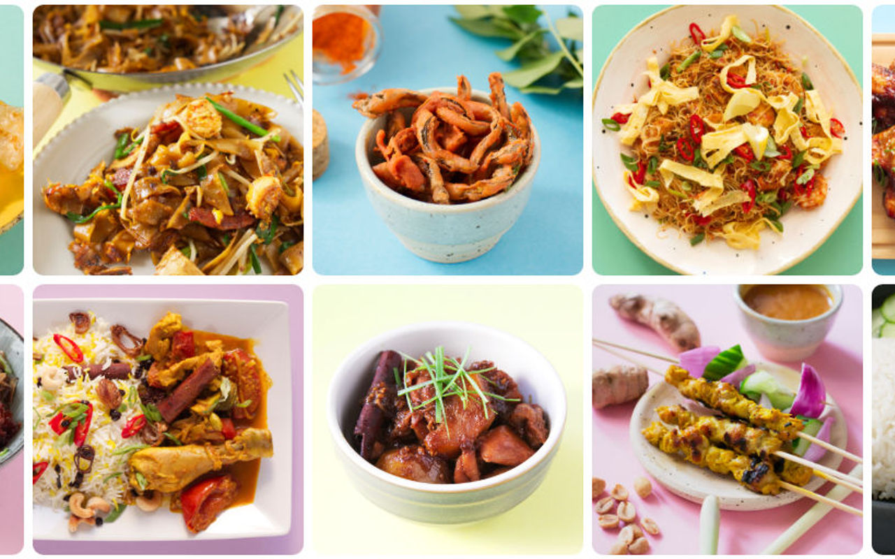 Homepage screenshot of nyonyacooking.com