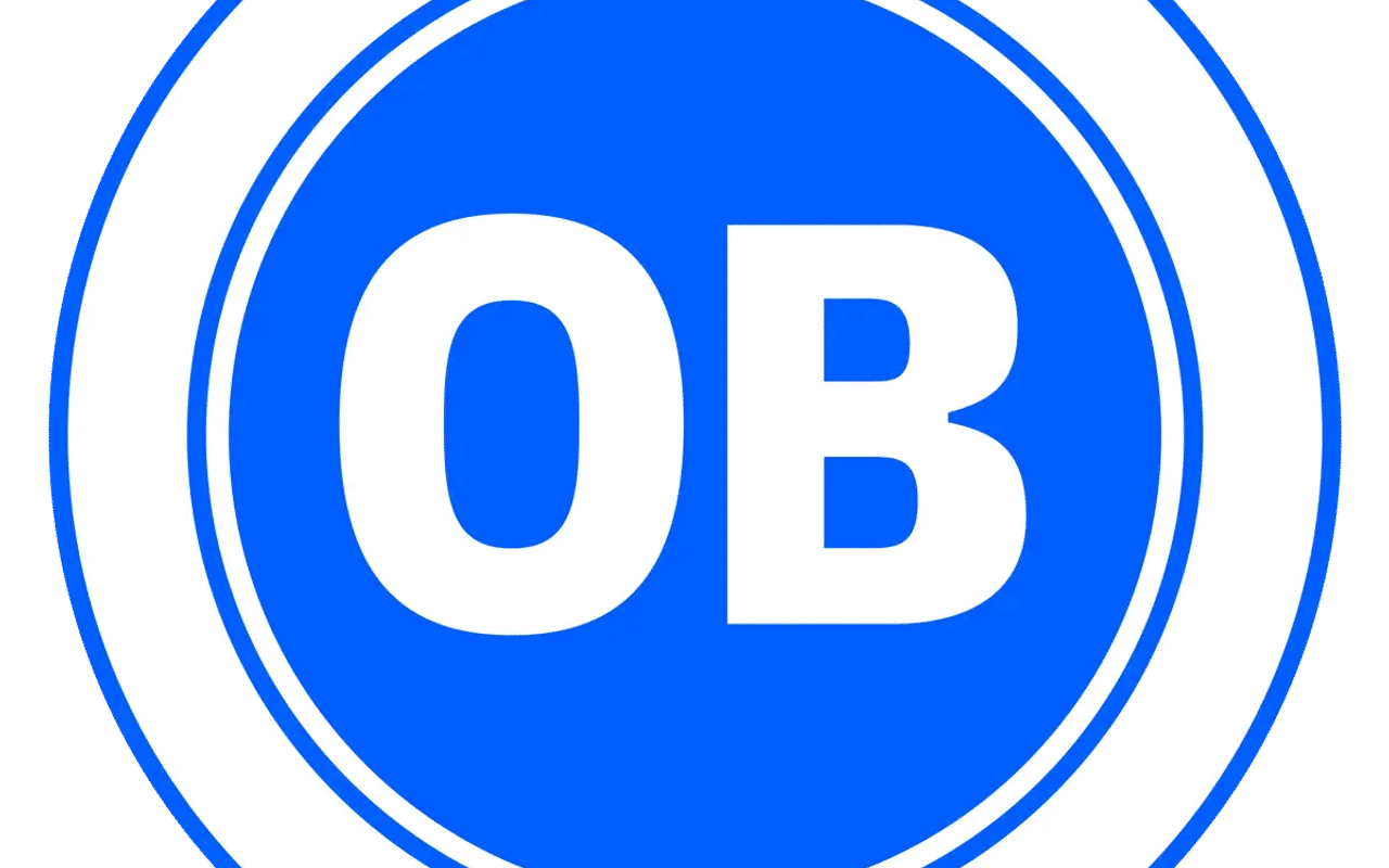 Homepage screenshot of ob.dk