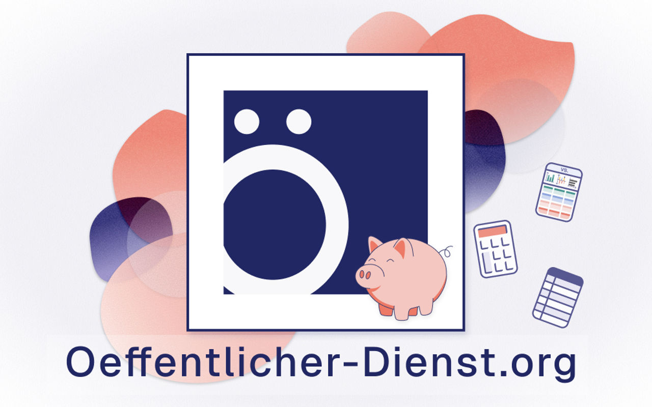 Homepage screenshot of oeffentlicher-dienst.org