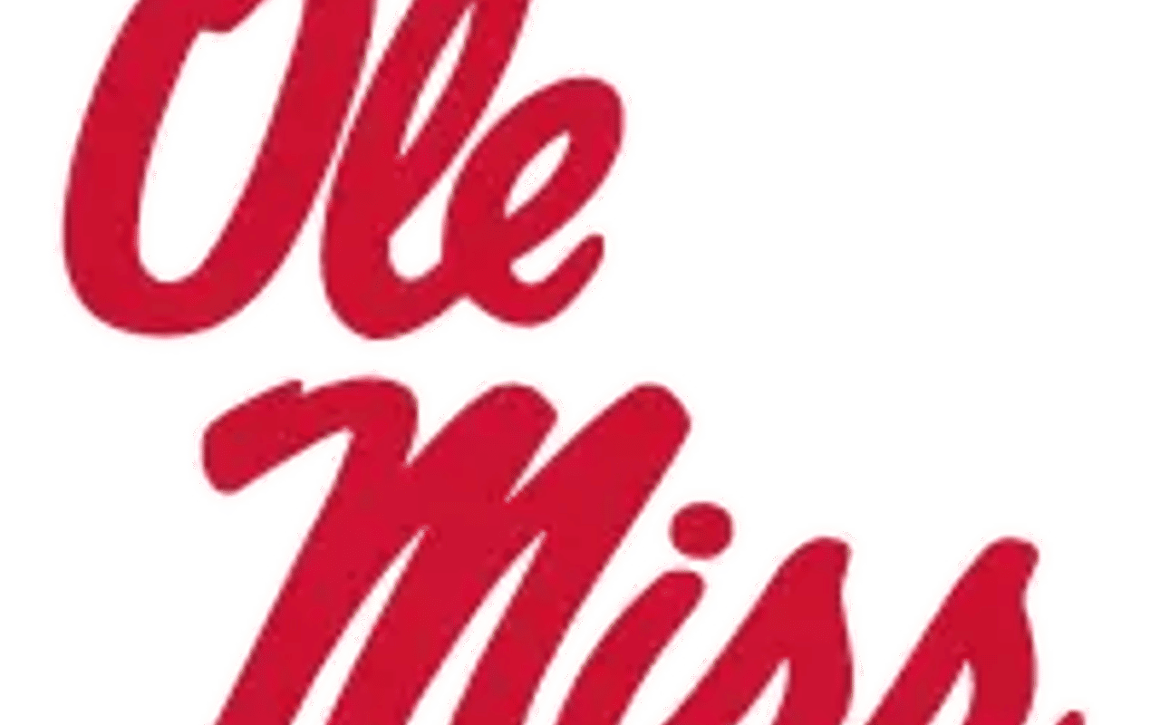 Homepage screenshot of olemisssports.com