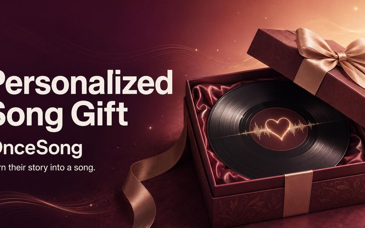Homepage screenshot of oncesong.com