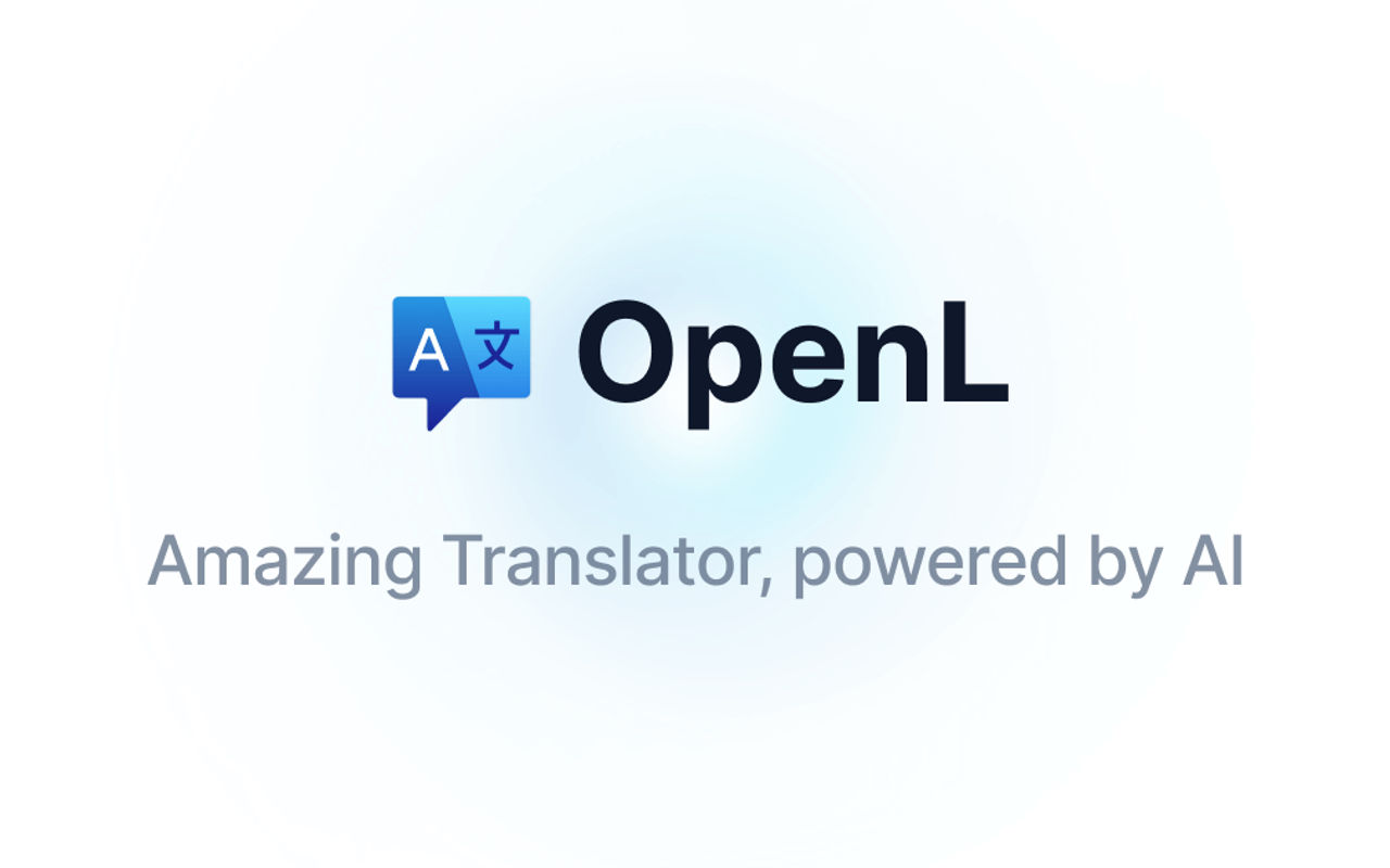 Homepage screenshot of openl.io
