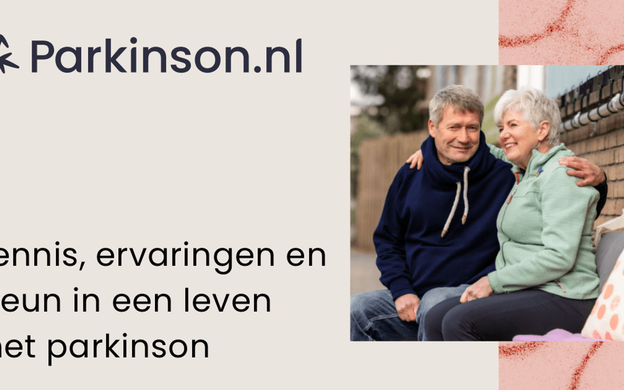 Homepage screenshot of parkinson.nl