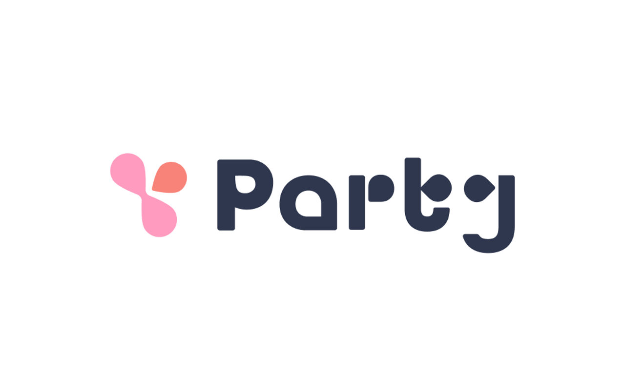 Homepage screenshot of party-co.jp