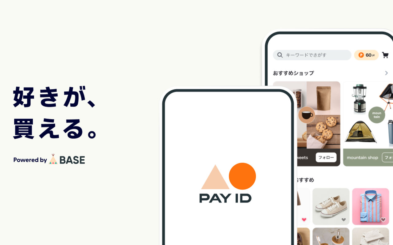 Homepage screenshot of payid.jp