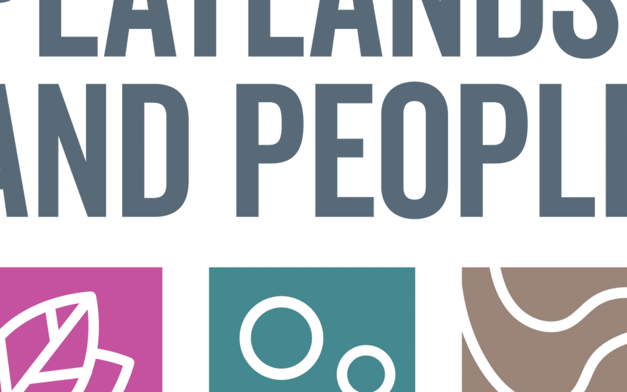 Homepage screenshot of peatlandsandpeople.ie