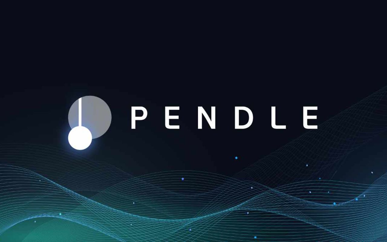 Homepage screenshot of pendle.finance