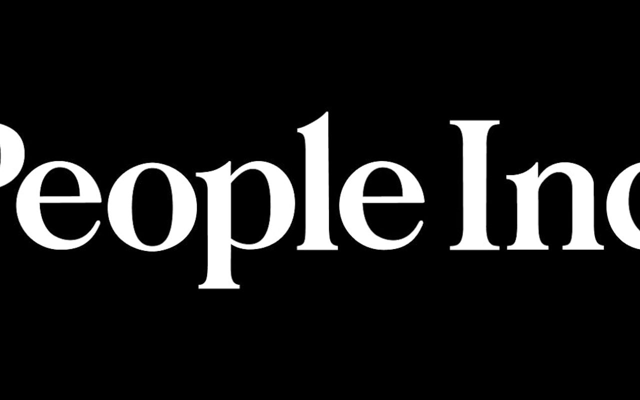 Homepage screenshot of people.inc