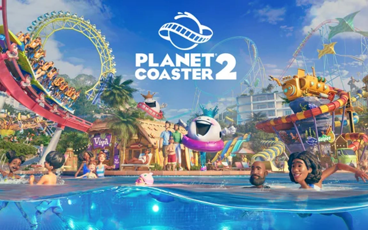 Homepage screenshot of planetcoaster.com
