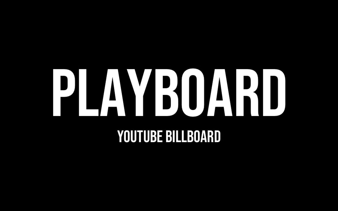 Homepage screenshot of playboard.co