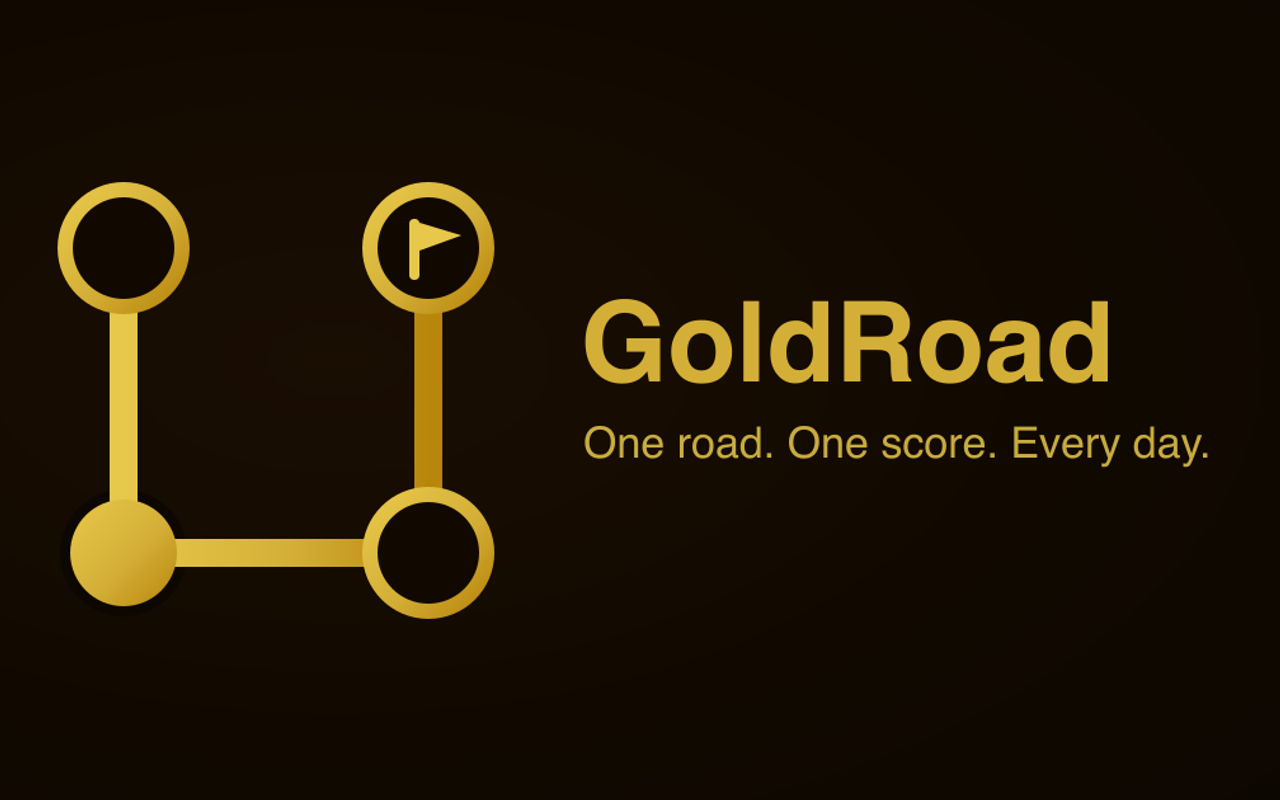 Homepage screenshot of playgoldroad.com