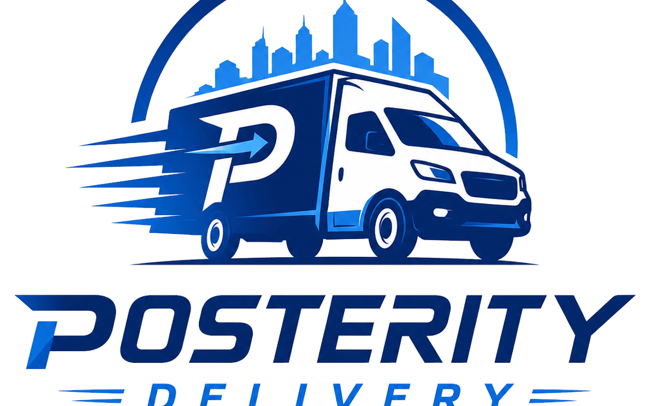 Homepage screenshot of posteritydelivery.com