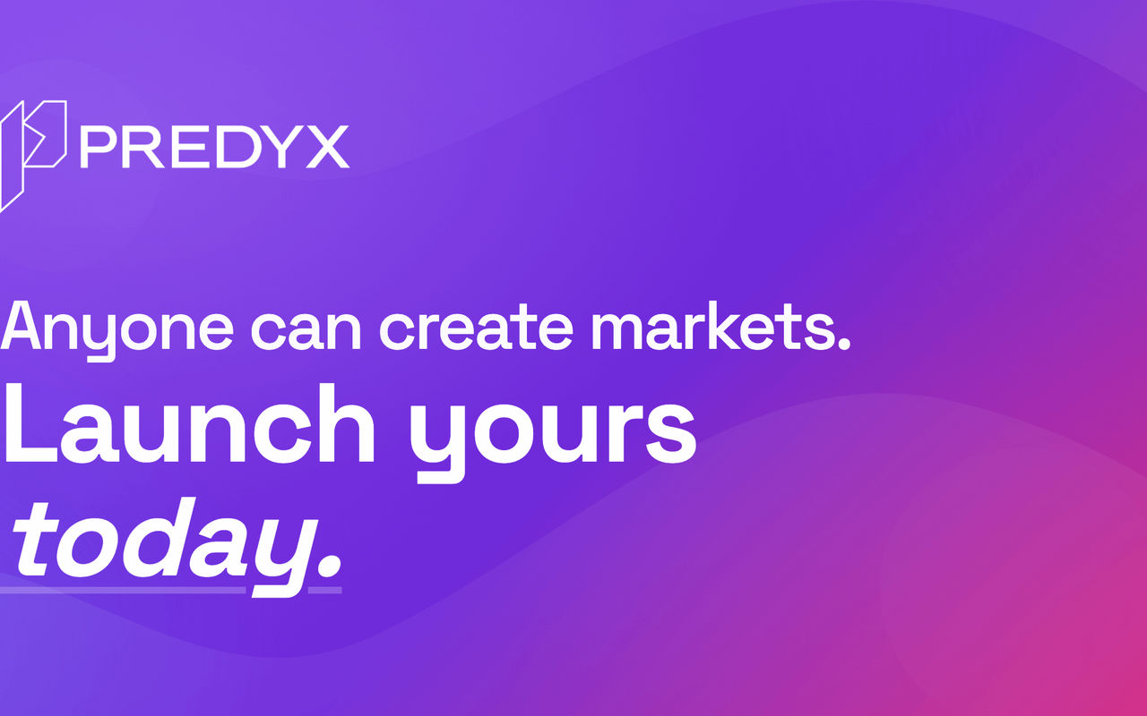 Homepage screenshot of predyx.com