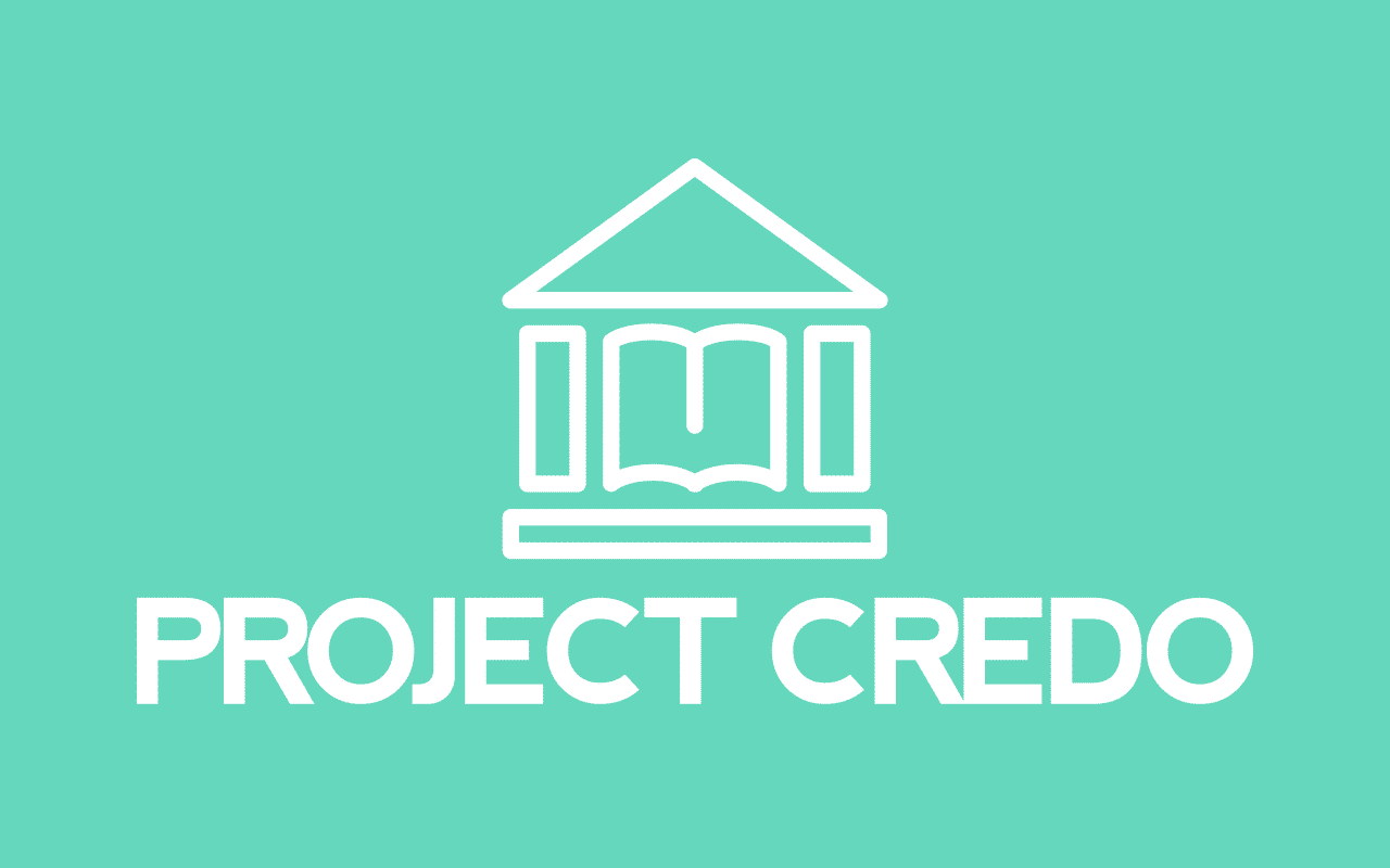 Homepage screenshot of projectcredo.com