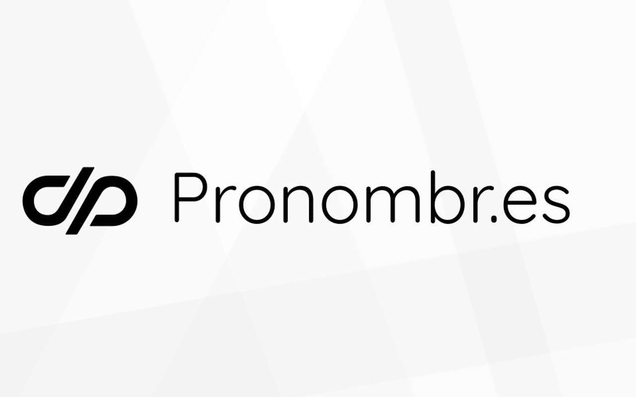 Homepage screenshot of pronombr.es