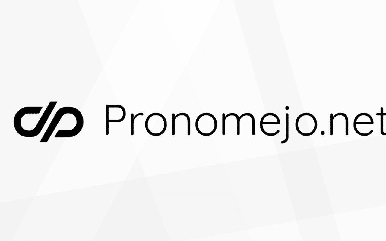 Homepage screenshot of pronomejo.net