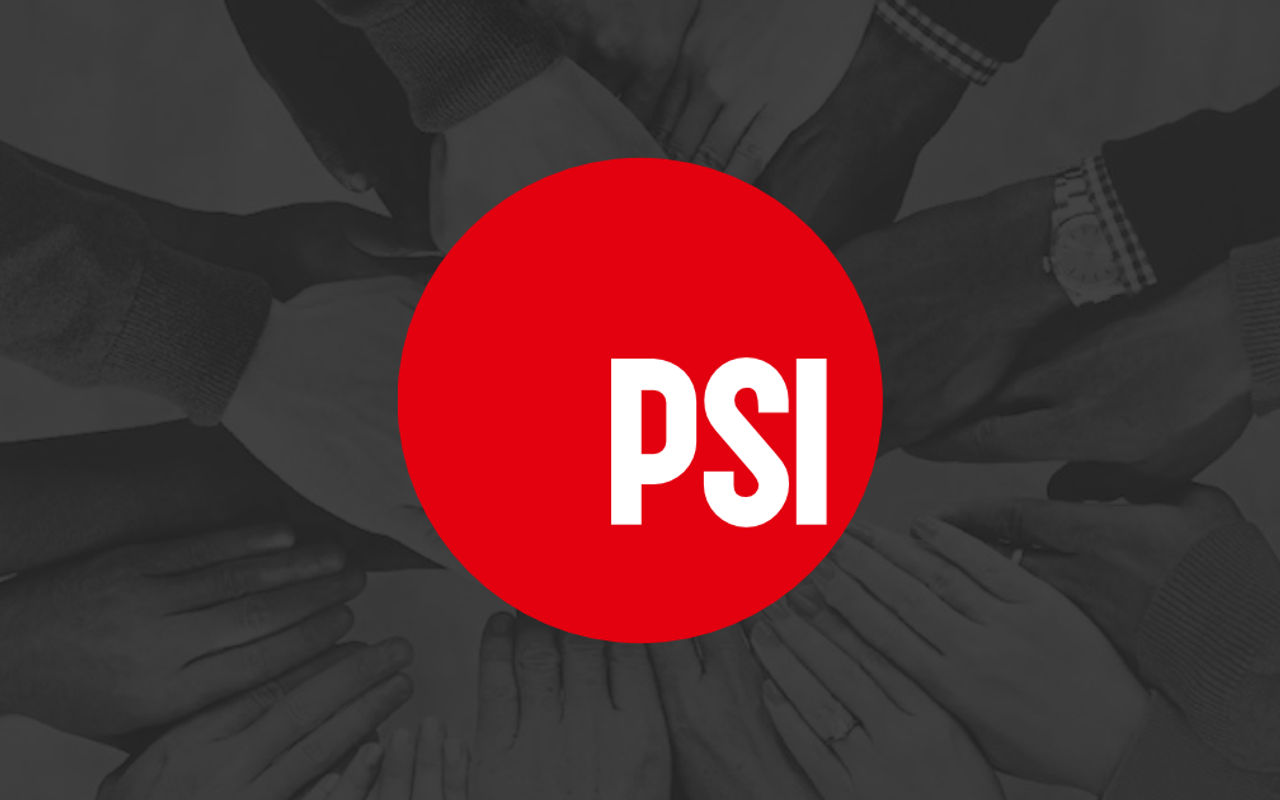 Homepage screenshot of publicservices.international