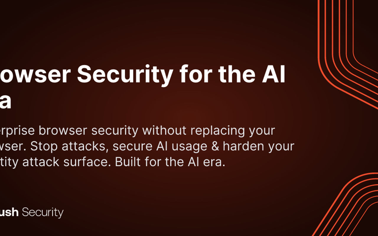 Homepage screenshot of pushsecurity.com