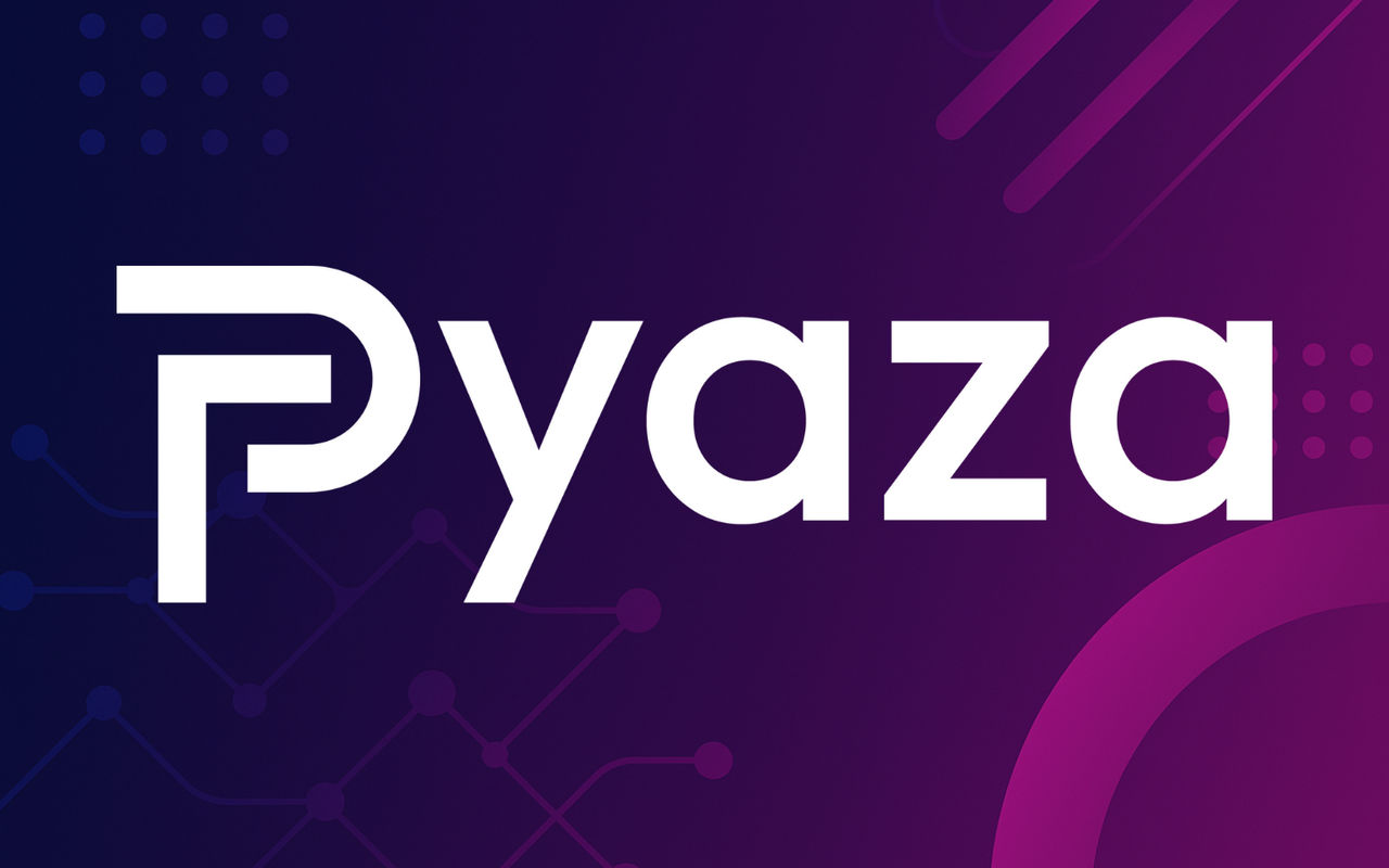 Homepage screenshot of pyaza.com