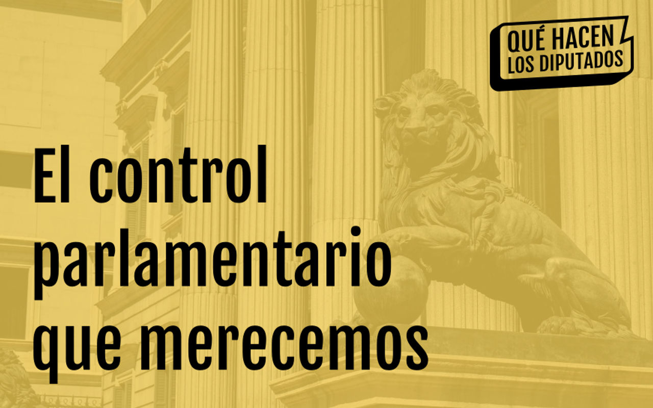 Homepage screenshot of quehacenlosdiputados.es