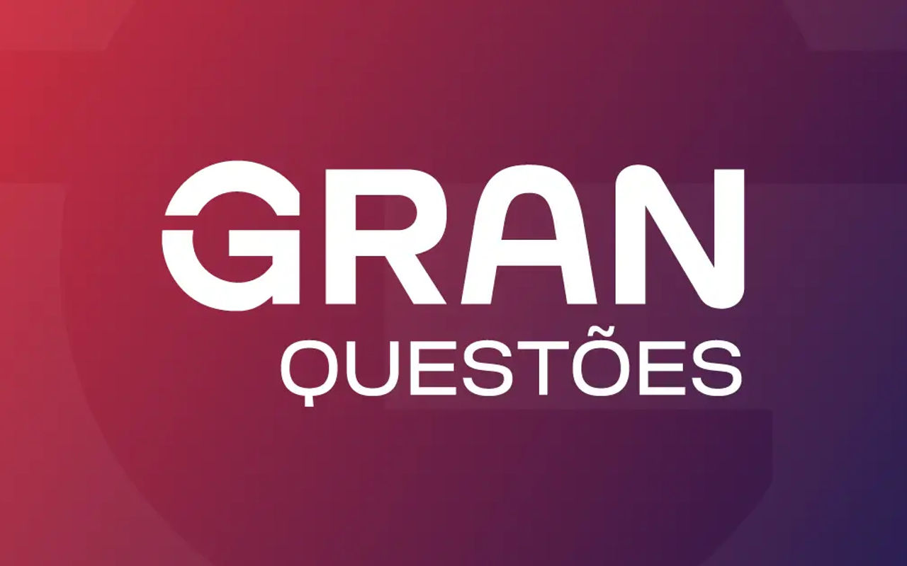 Homepage screenshot of questoes.grancursosonline.com.br
