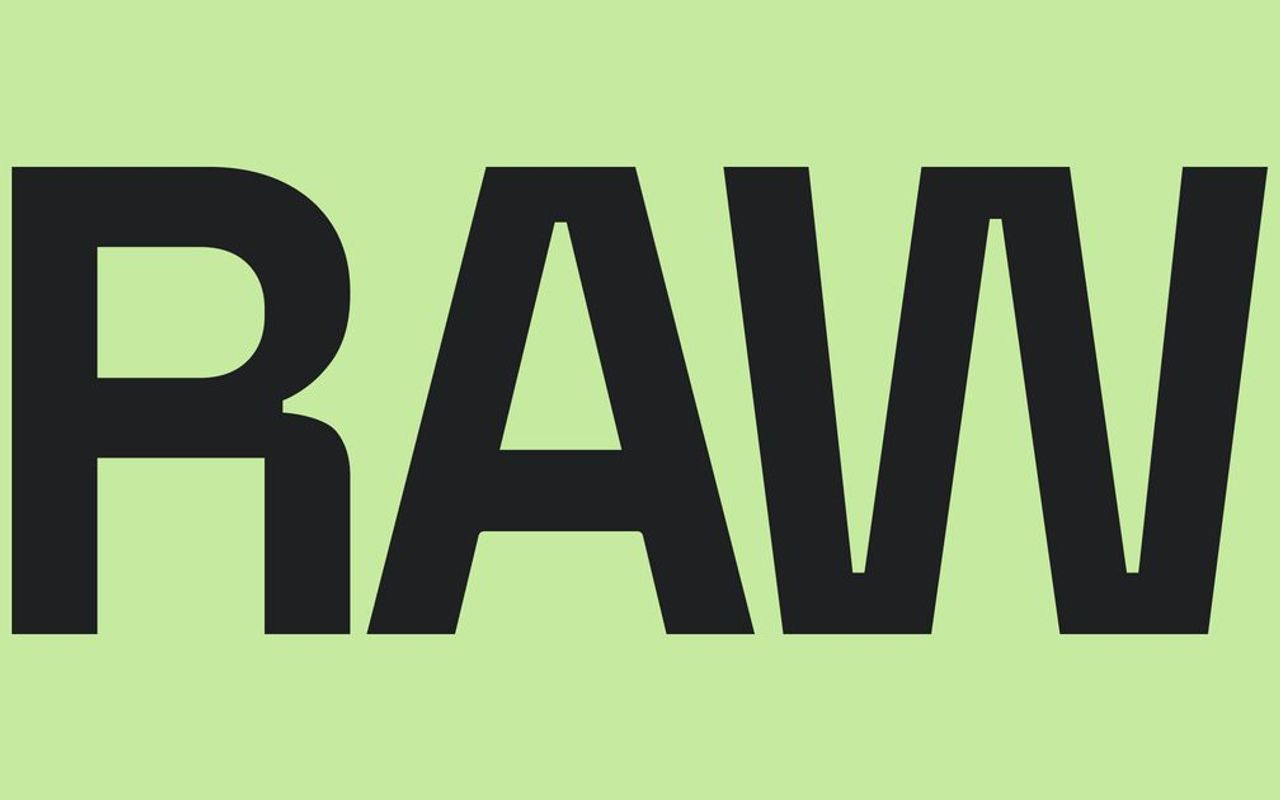 Homepage screenshot of raw.london