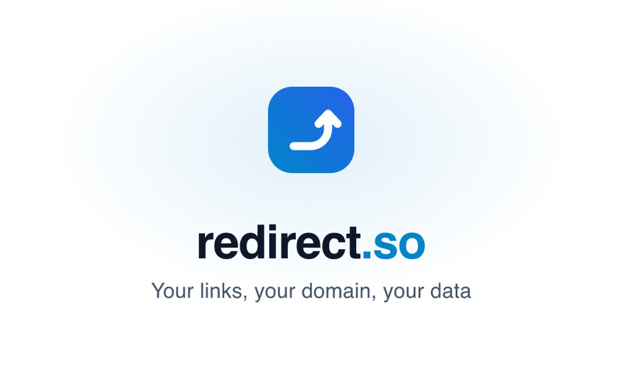 Homepage screenshot of redirect.so
