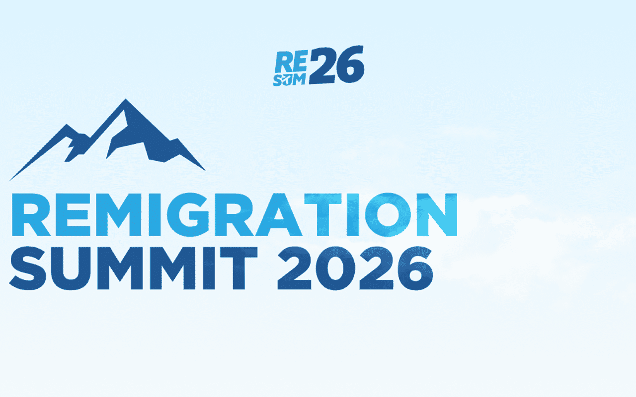 Homepage screenshot of remigrationsummit.com