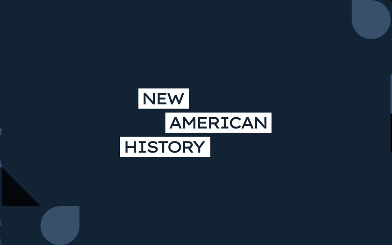 Homepage screenshot of resources.newamericanhistory.org