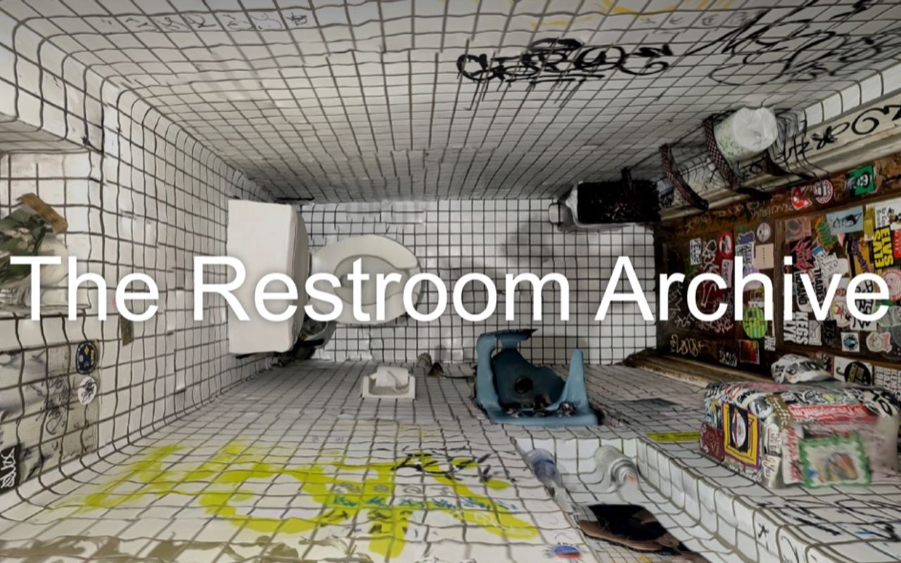 Homepage screenshot of restroomarchive.com