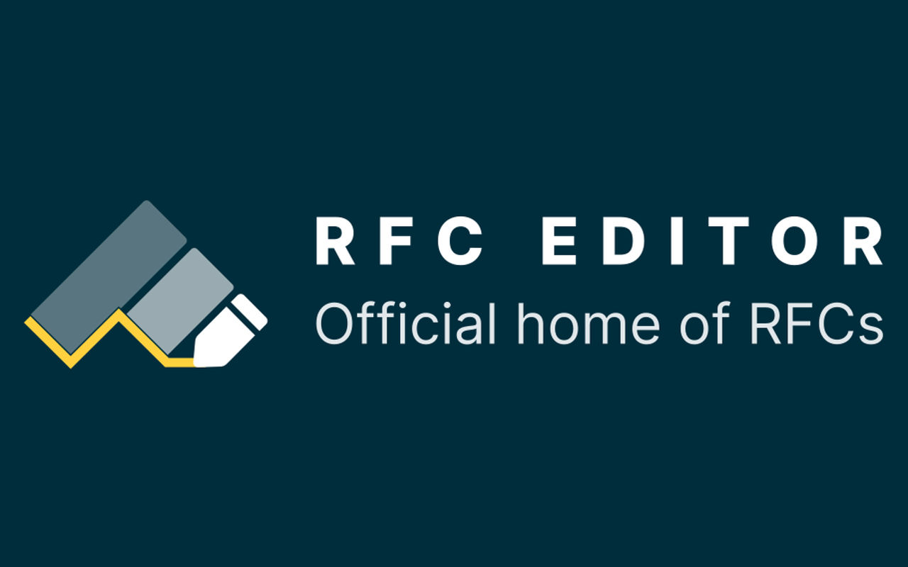 Homepage screenshot of rfc-editor.org