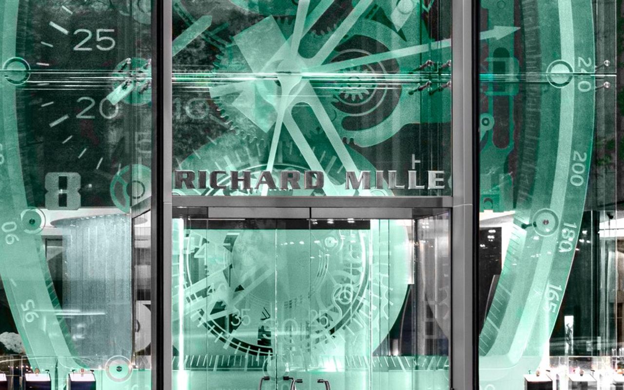 Homepage screenshot of richardmille.com
