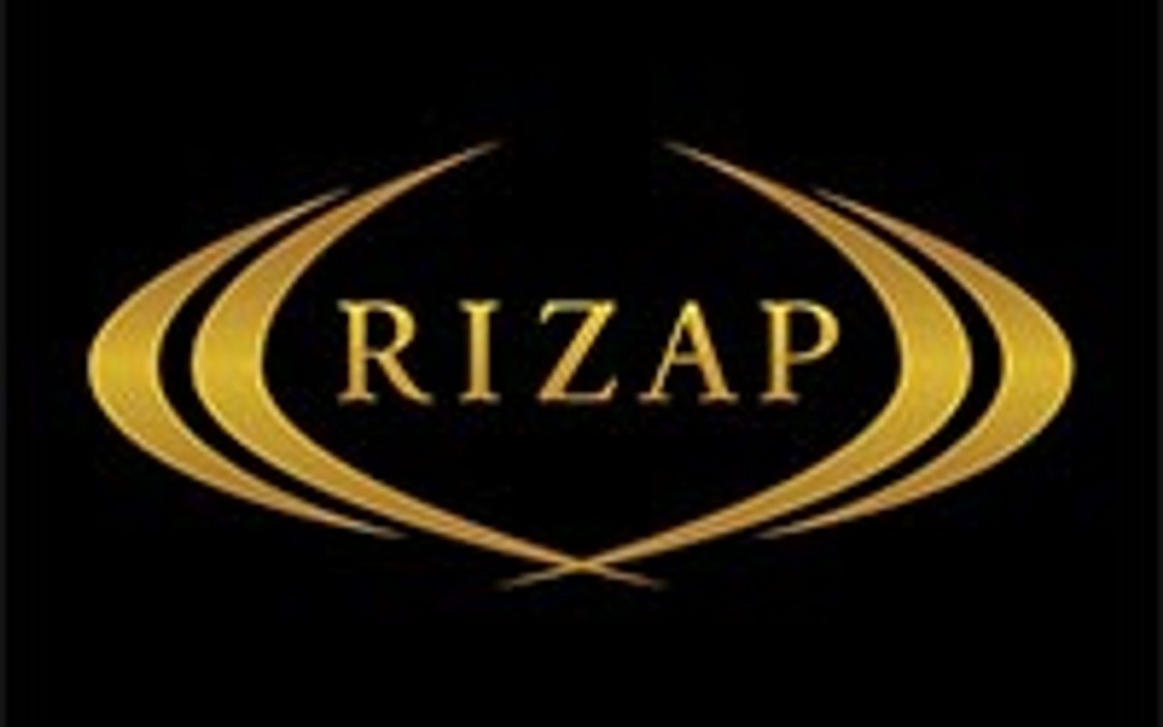 Homepage screenshot of rizap.jp